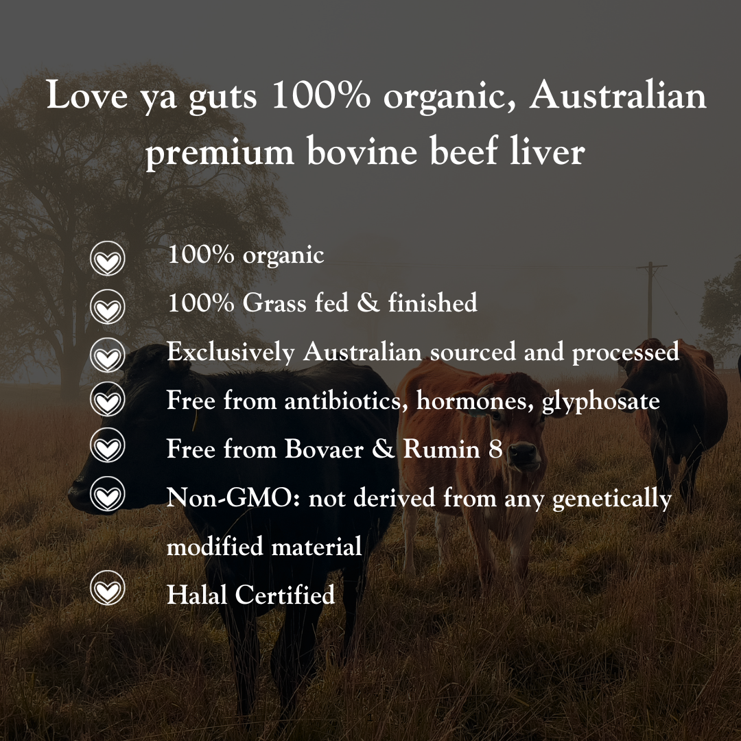 ORGANIC BEEF LIVER CAPSULES