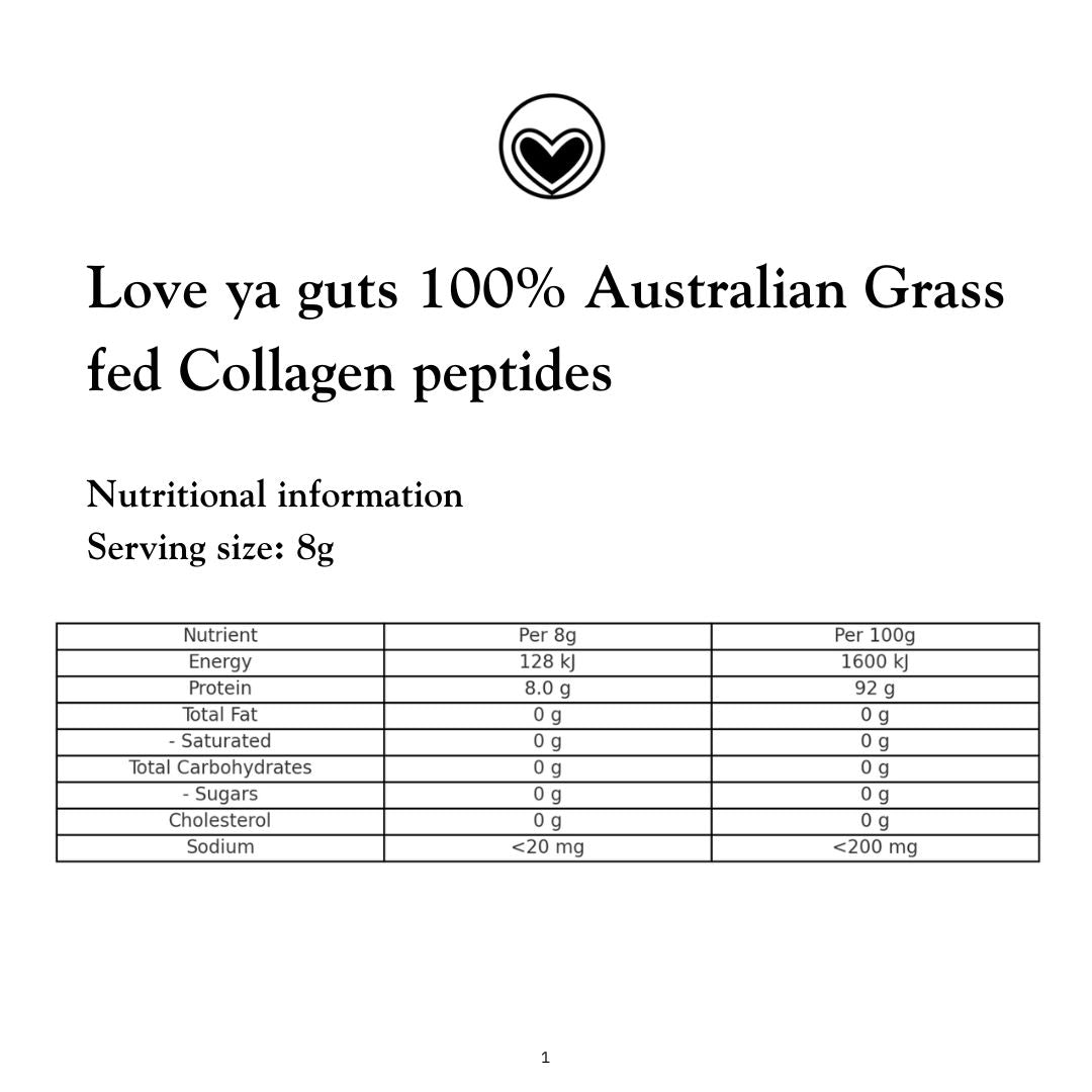 GRASSFED & FINISHED BOVINE COLLAGEN